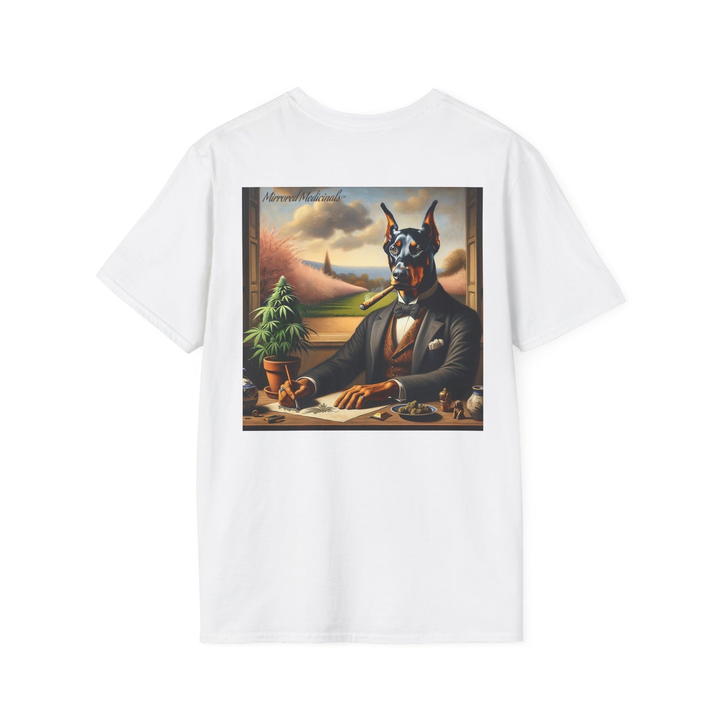 Long Day 8, Doberman - Unisex Softstyle T-Shirt