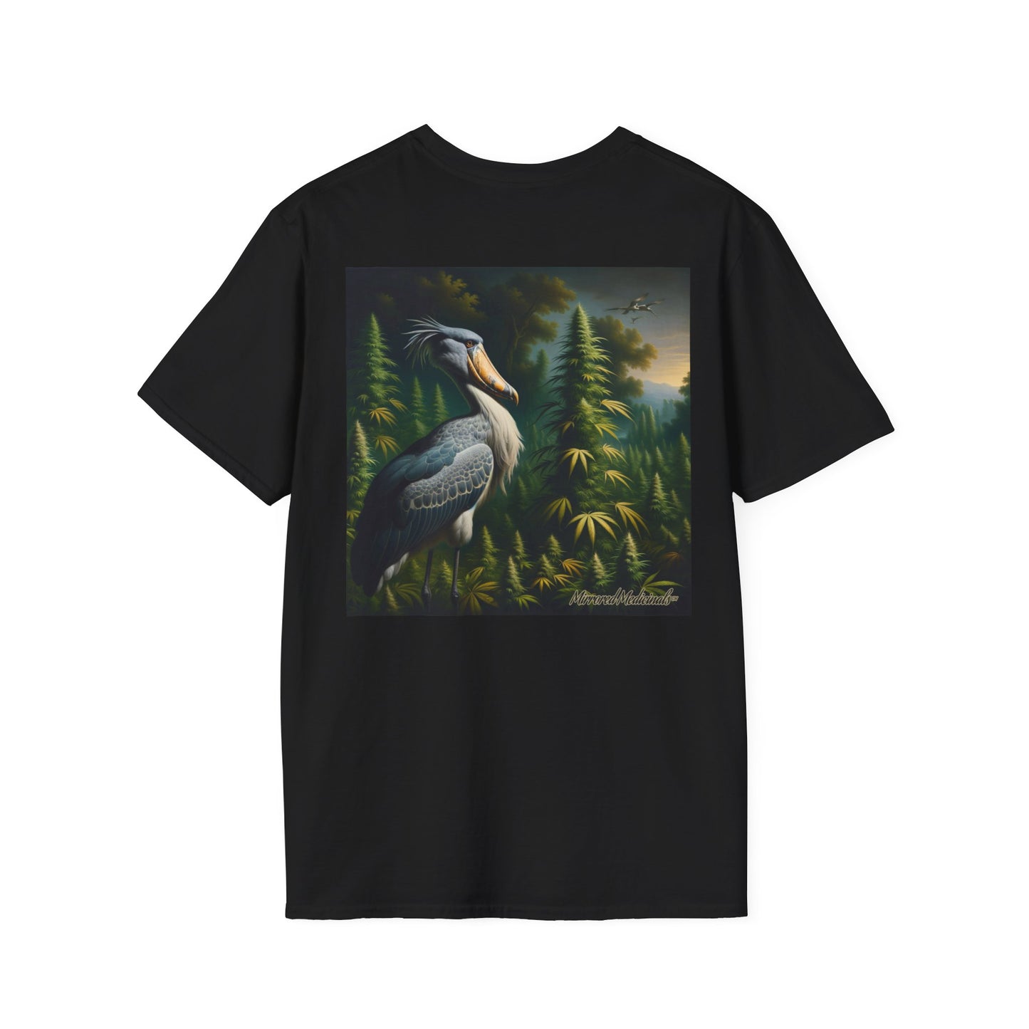 Shoebill - Unisex Softstyle T-Shirt