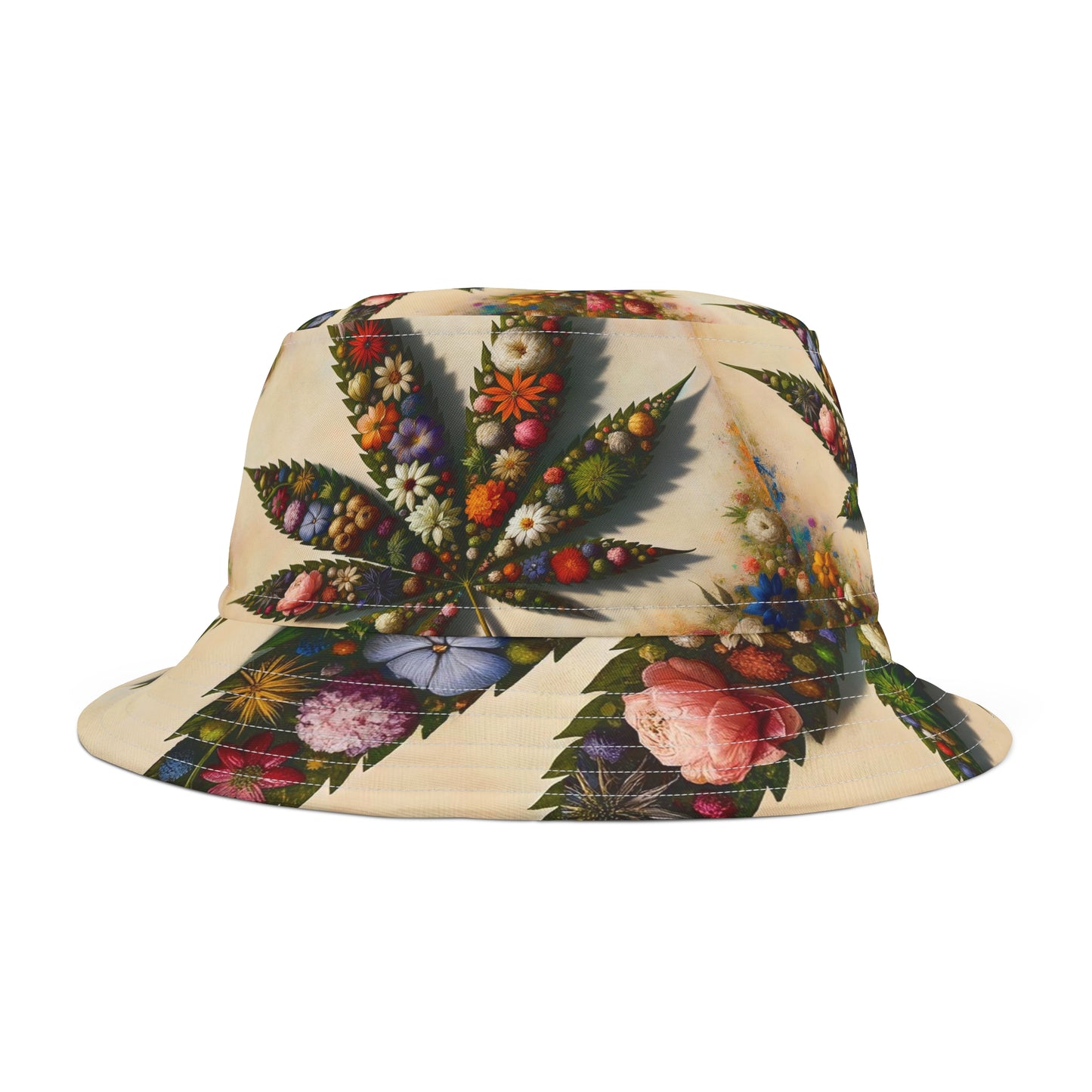 Floral Leaf - Bucket Hat