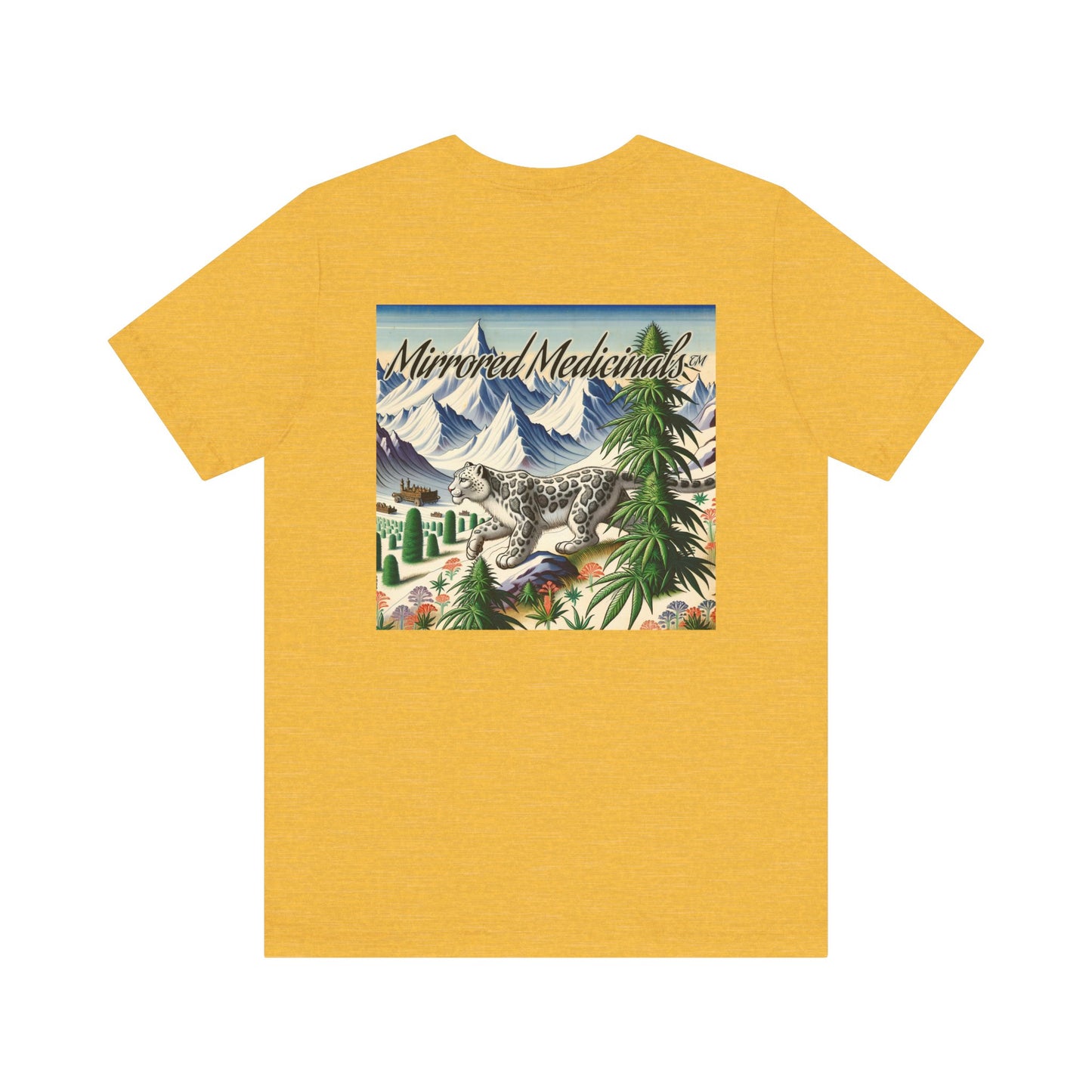 Snow Leopard 1 - Unisex Jersey Short Sleeve Tee