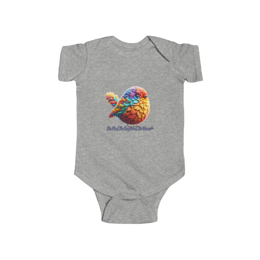 Fluffy Bird - Infant Fine Jersey Bodysuit