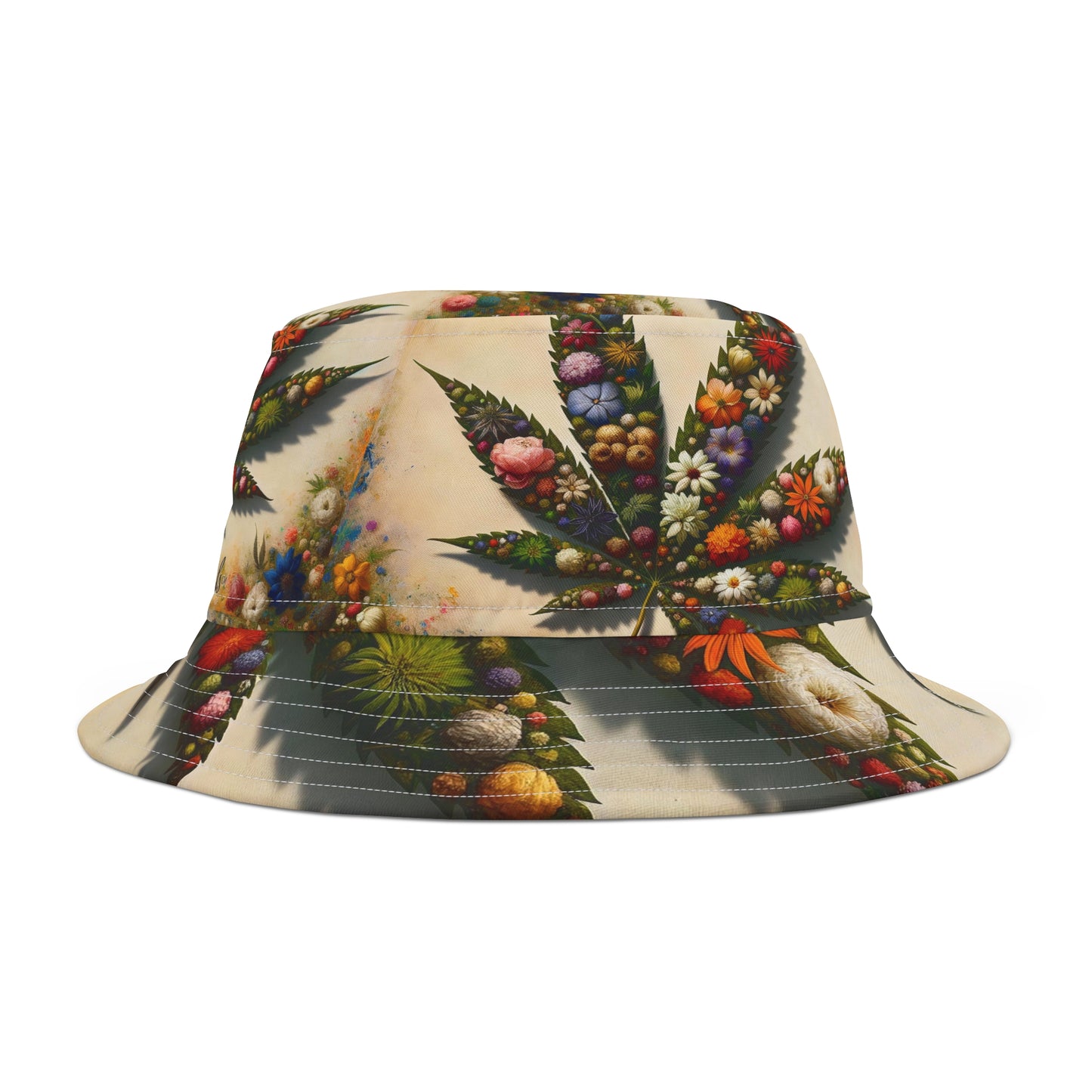 Floral Leaf - Bucket Hat