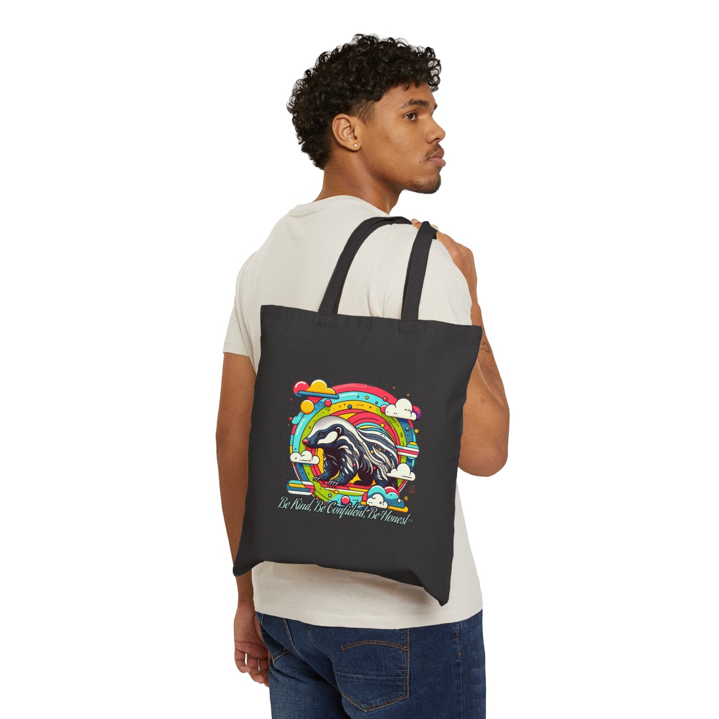 Badger 1 - Cotton Canvas Tote Bag