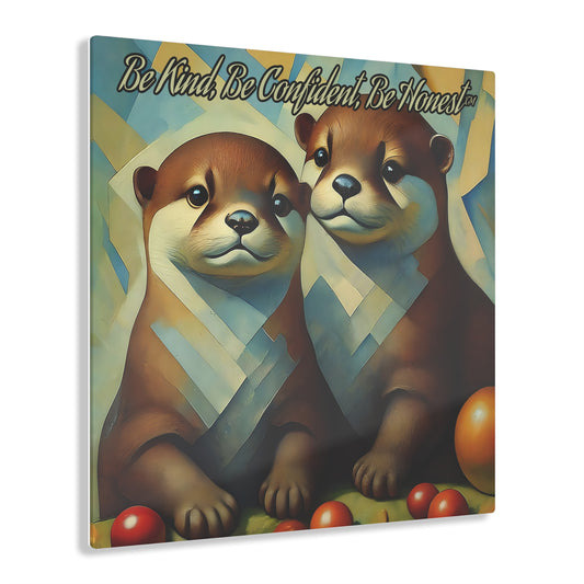 Otters - Acrylic Prints