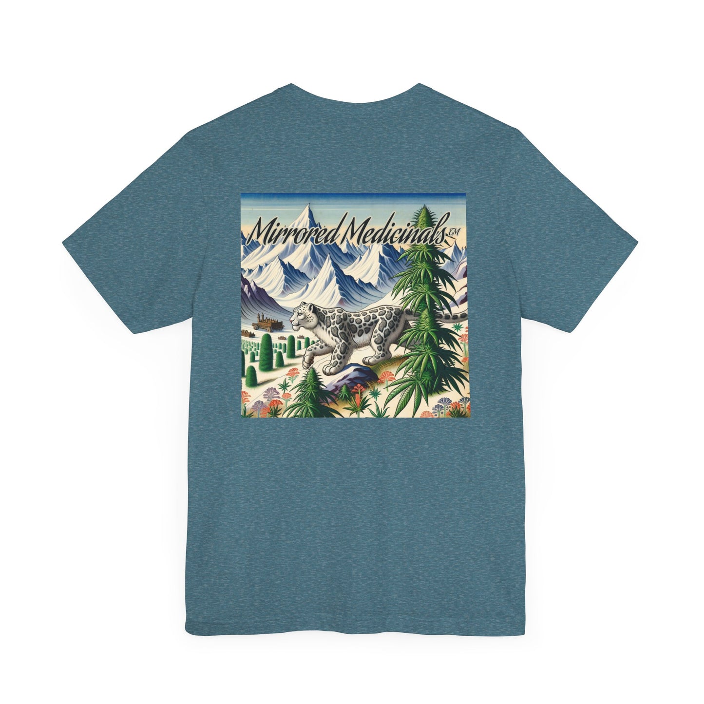 Snow Leopard 1 - Unisex Jersey Short Sleeve Tee