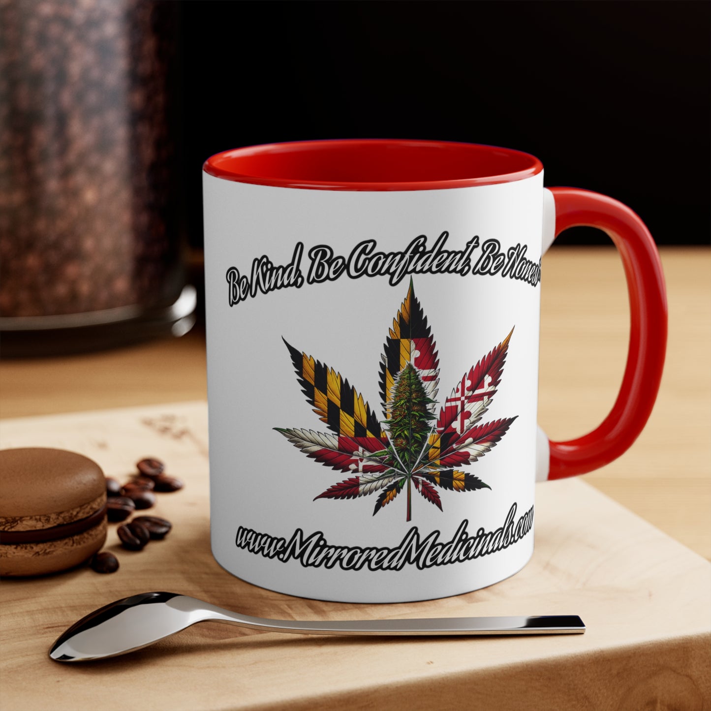 Big leaf - Accent Mugs