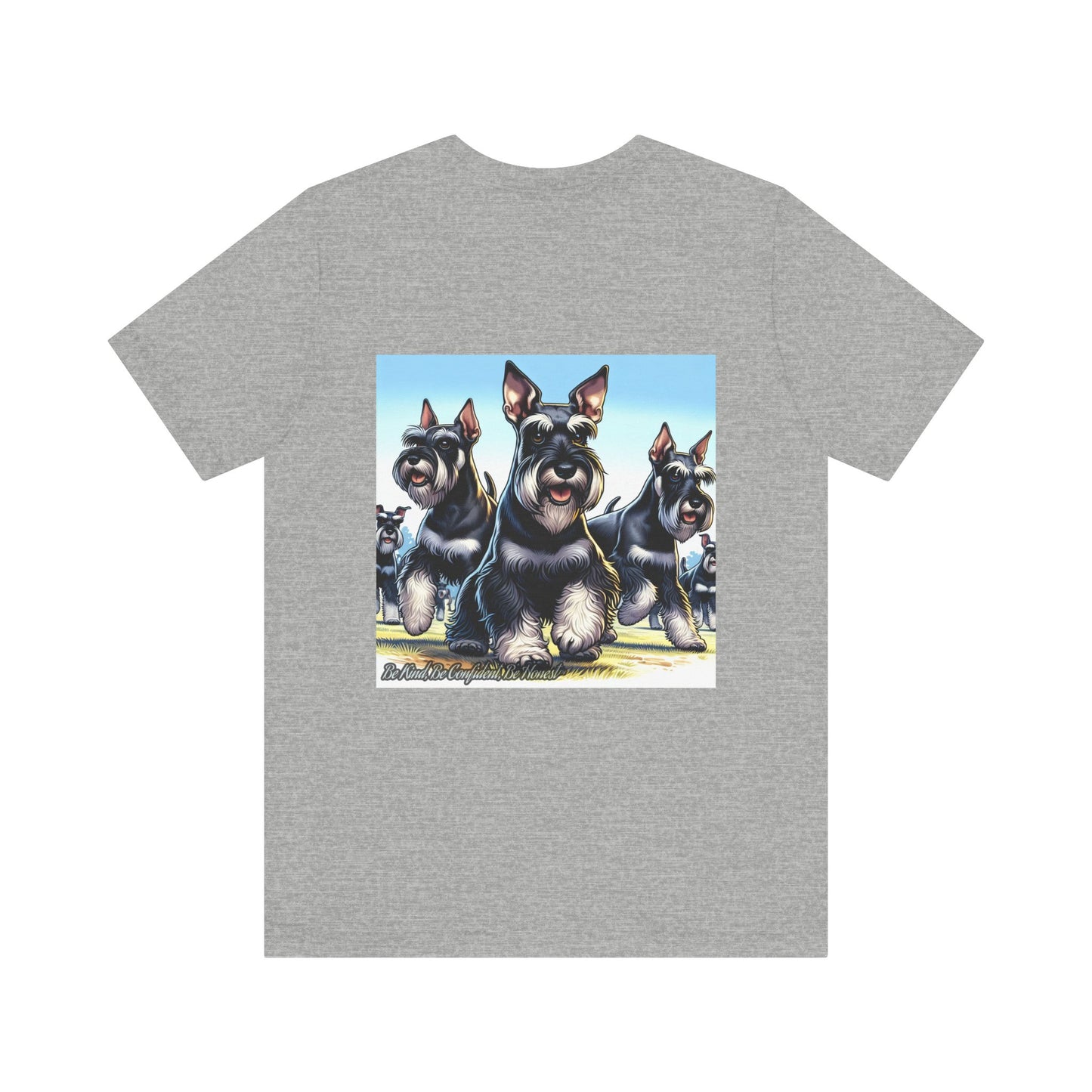 Schnauzer 5 - Unisex Jersey Short Sleeve Tee