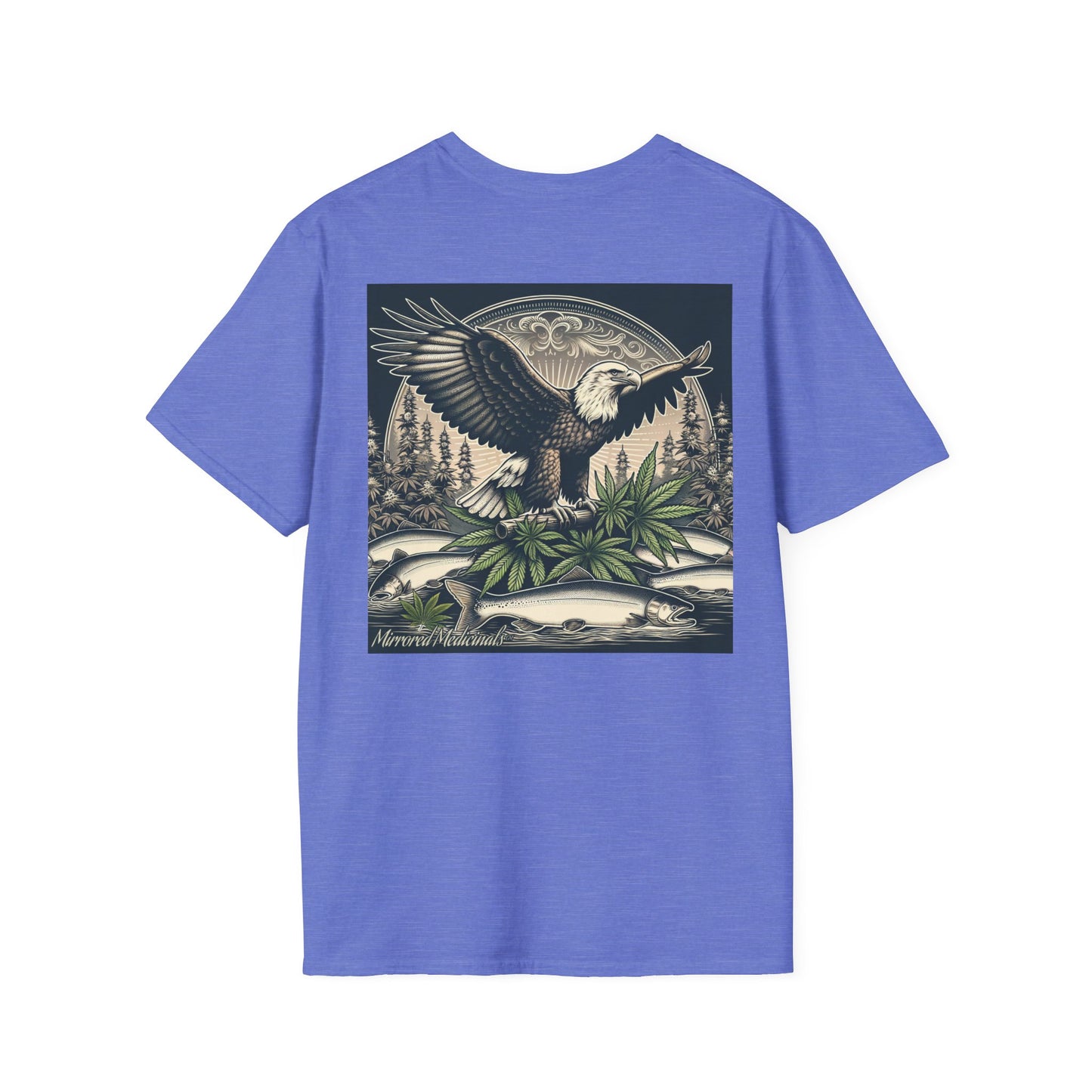 Bald Eagle 1 - Unisex Softstyle T-Shirt