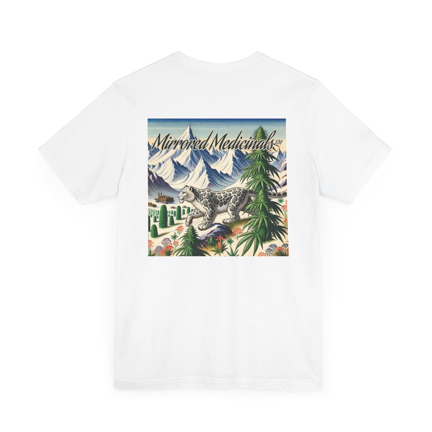 Snow Leopard 1 - Unisex Jersey Short Sleeve Tee