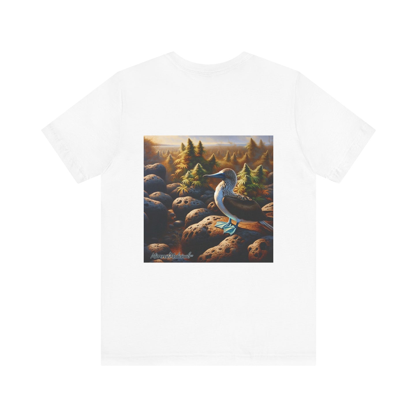 Blue-footed Booby - Unisex Jersey Short Sleeve Tee