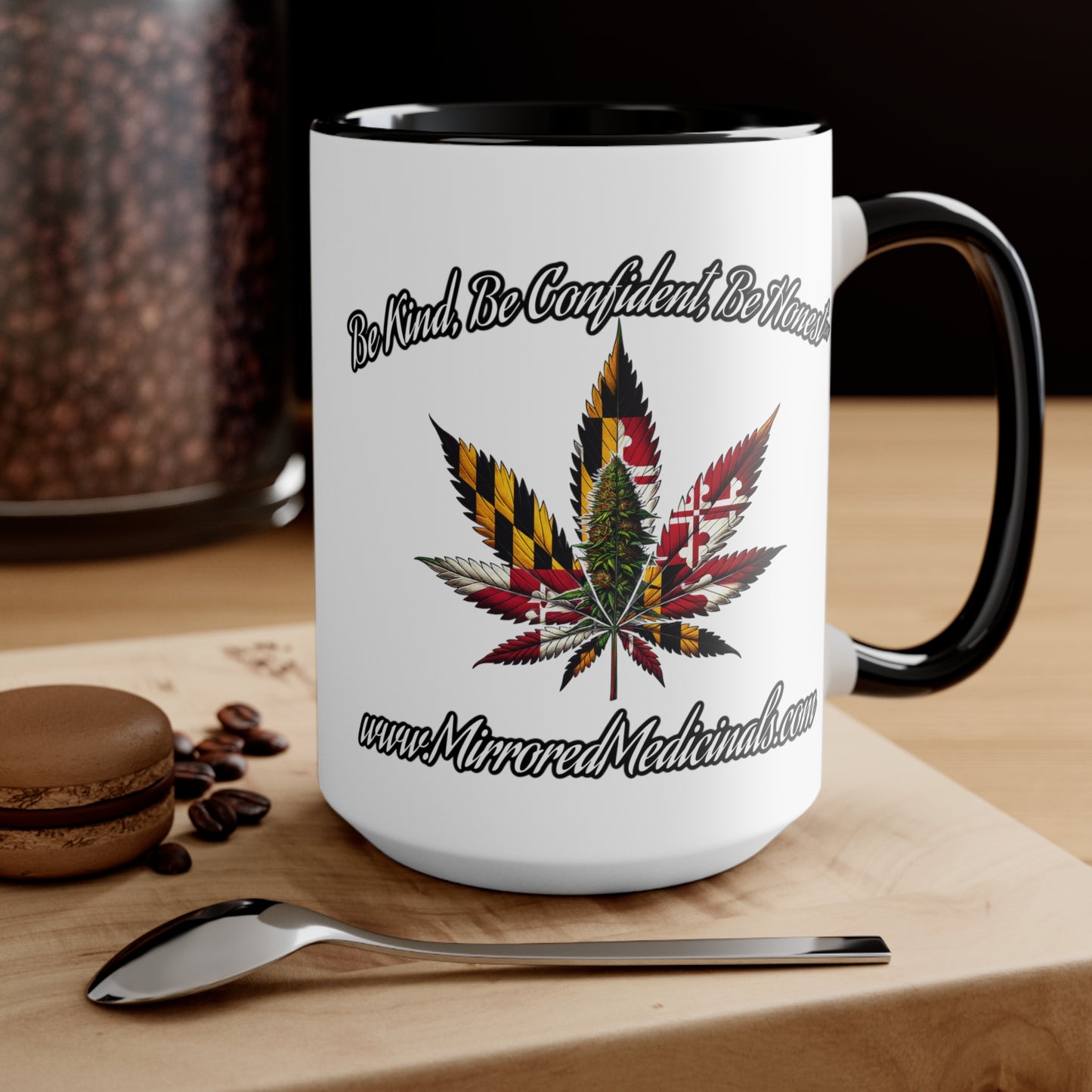 Big leaf - Accent Mugs