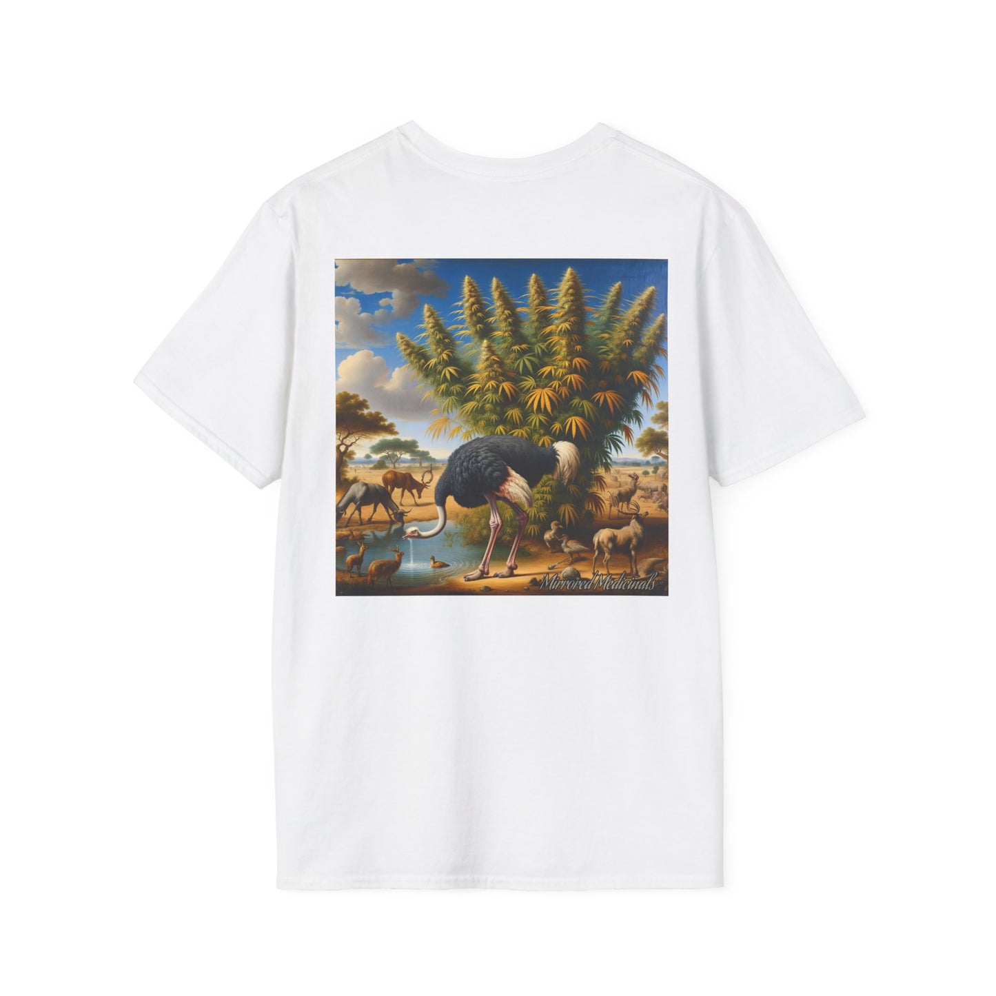 Ostrich 1 - Unisex Softstyle T-Shirt