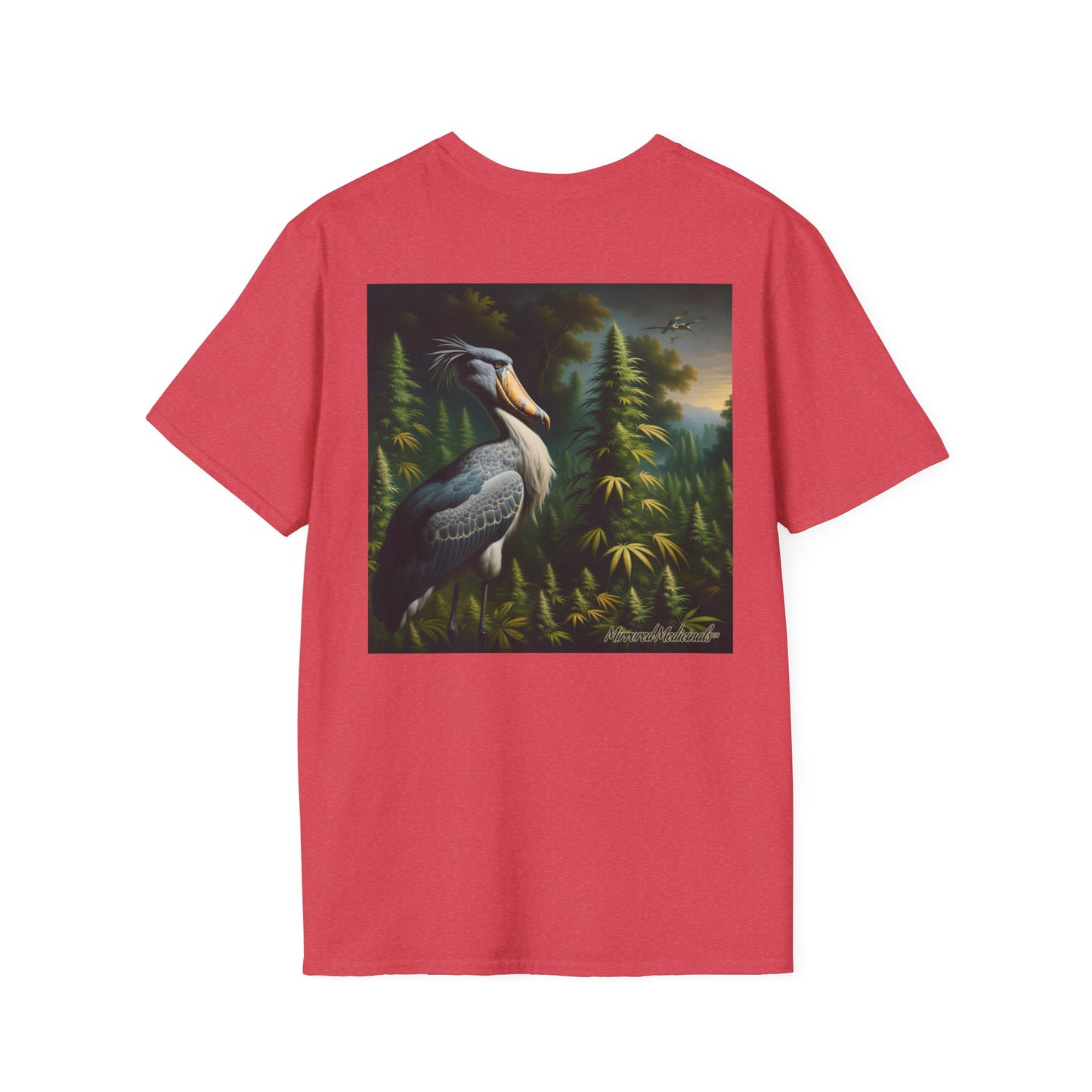 Shoebill - Unisex Softstyle T-Shirt