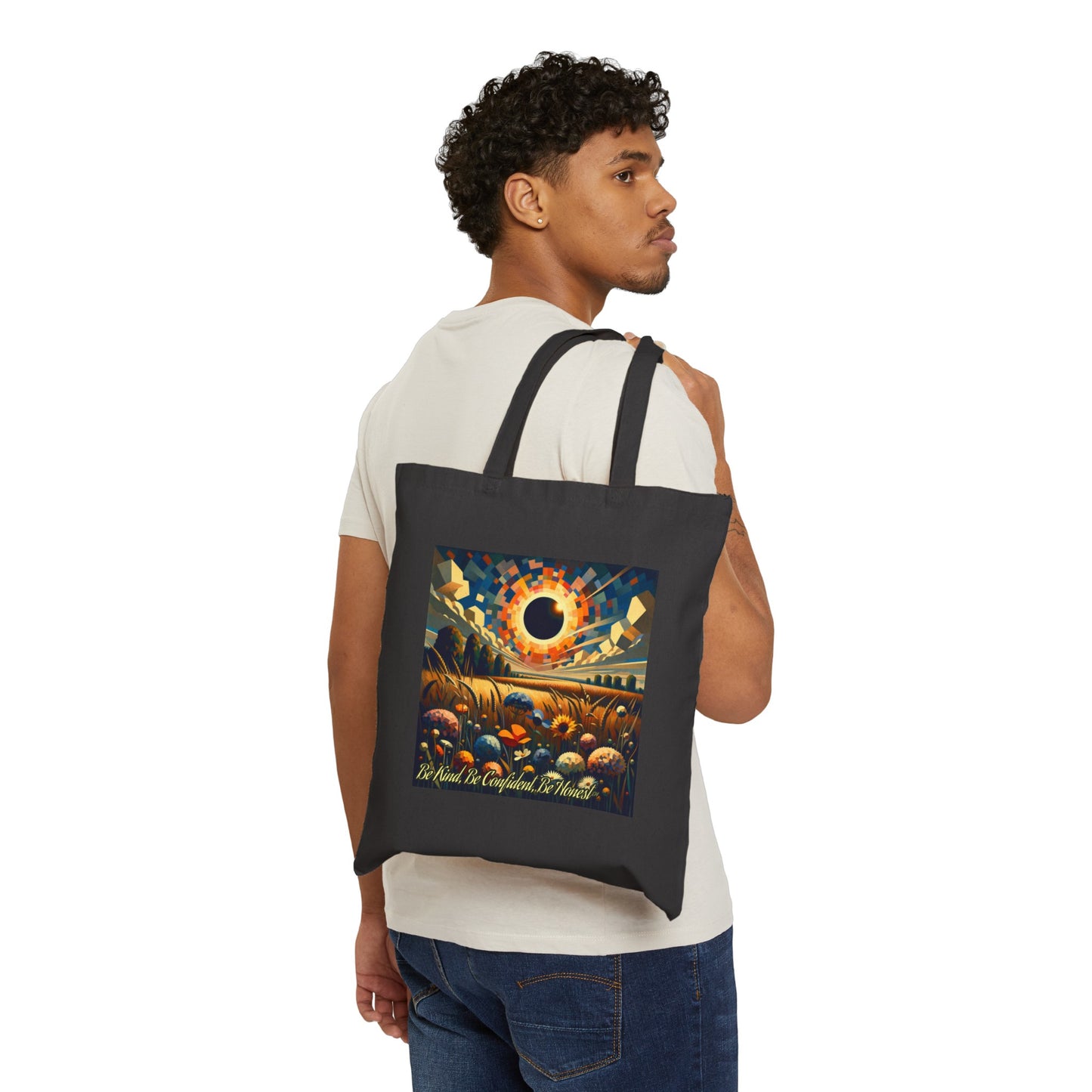 Eclipsing We We Go! - Cotton Canvas Tote Bag