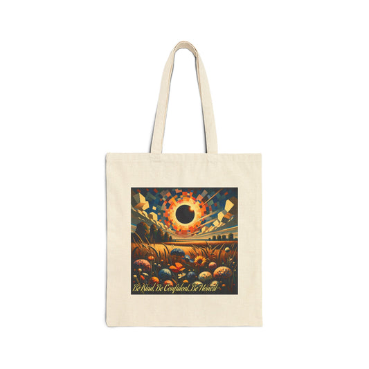 Eclipsing We We Go! - Cotton Canvas Tote Bag