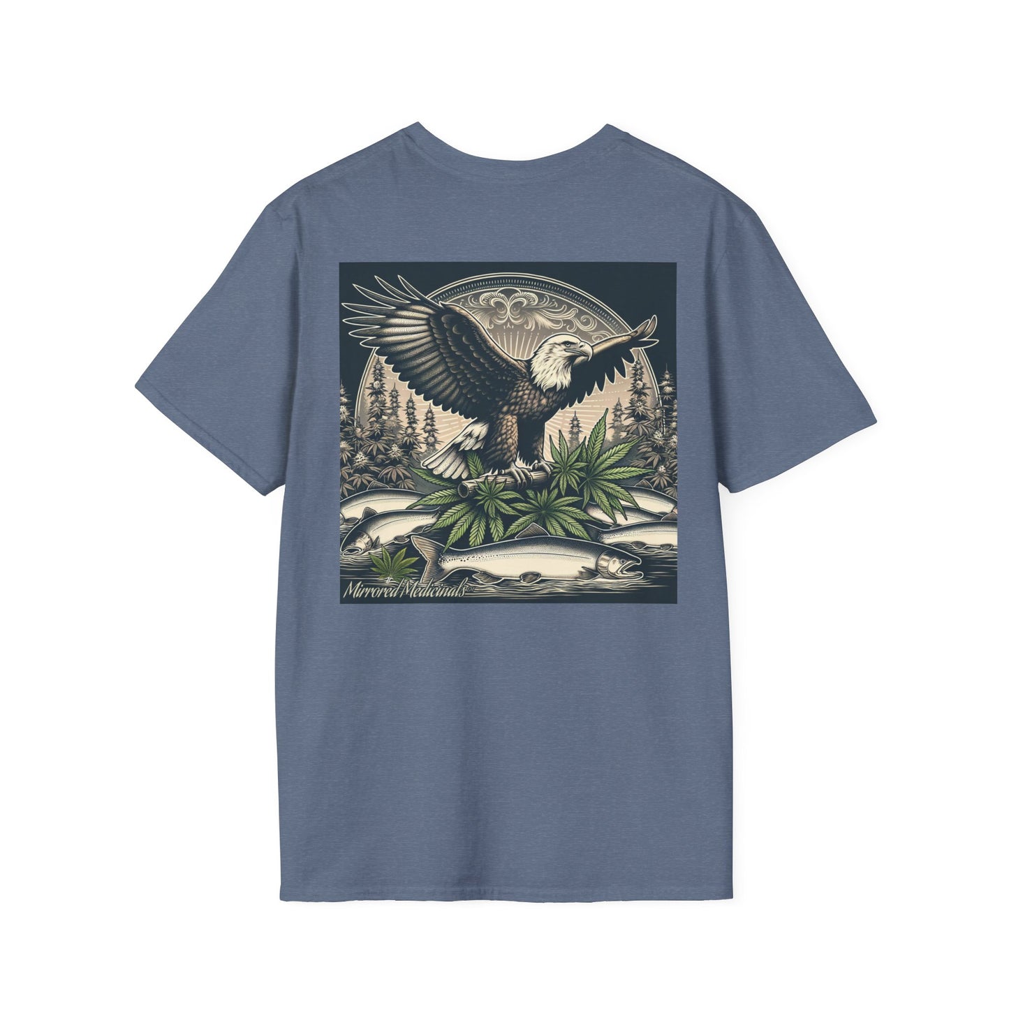 Bald Eagle 1 - Unisex Softstyle T-Shirt