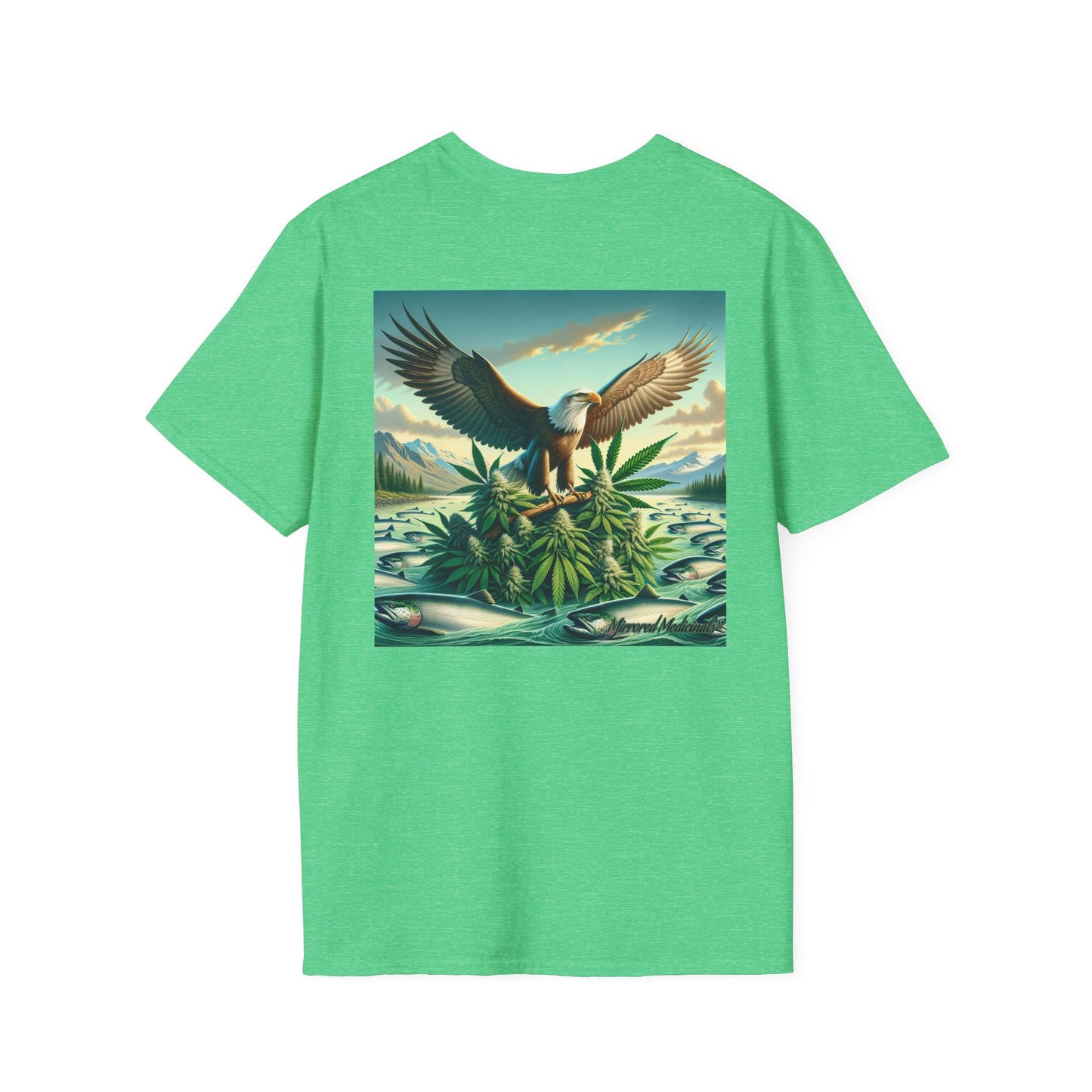 Bald Eagle 2 - Unisex Softstyle T-Shirt