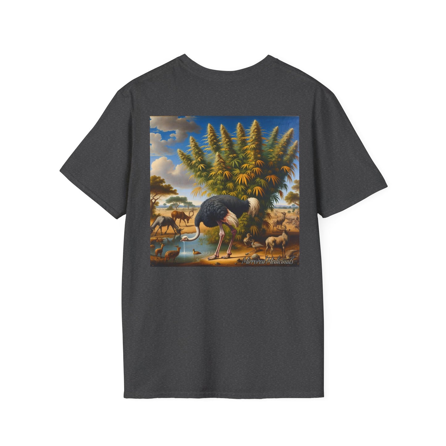 Ostrich 1 - Unisex Softstyle T-Shirt