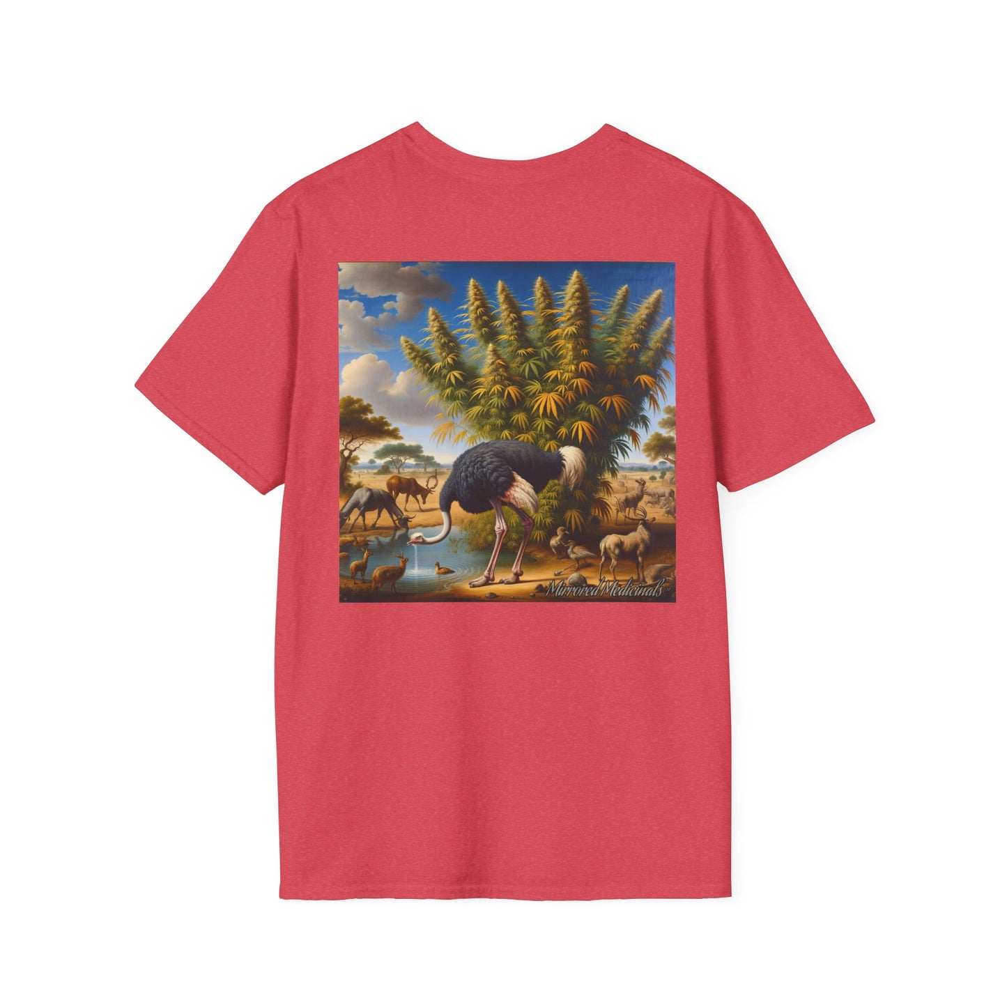 Ostrich 1 - Unisex Softstyle T-Shirt