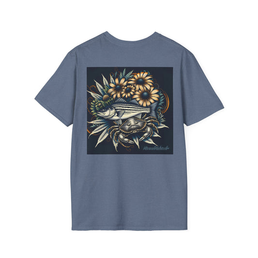 Old Line Rock Fish - Unisex Softstyle T-Shirt