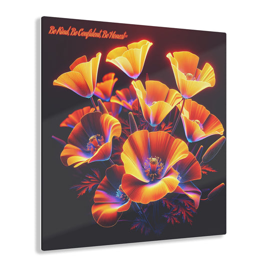 Cali Poppies - Acrylic Prints