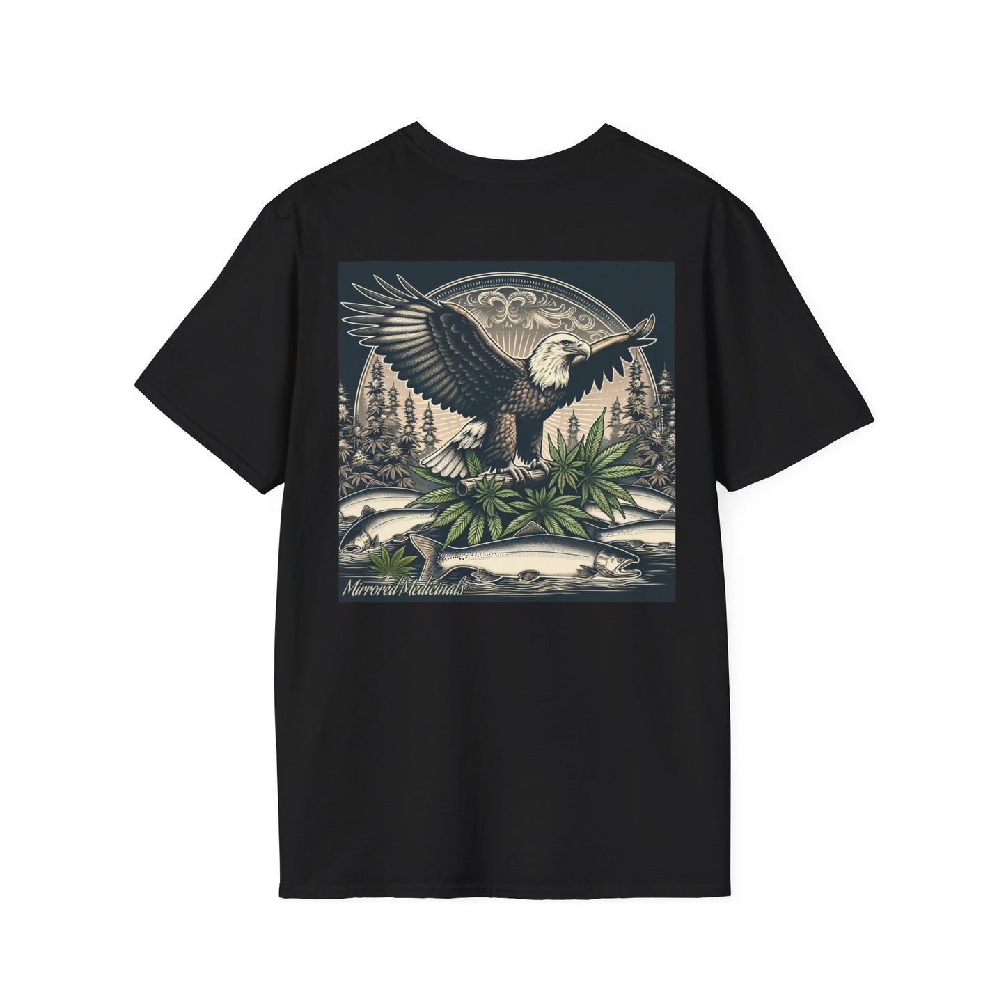 Bald Eagle 1 - Unisex Softstyle T-Shirt