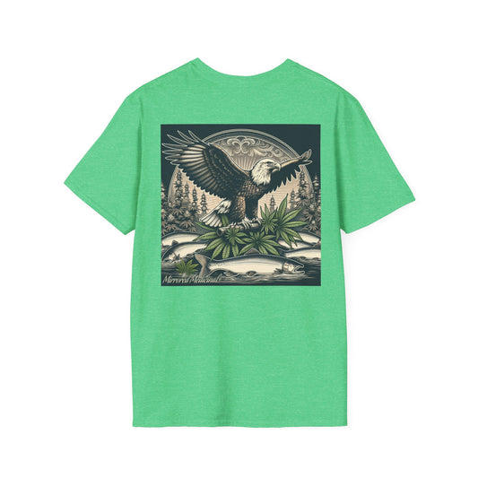 Bald Eagle 1 - Unisex Softstyle T-Shirt