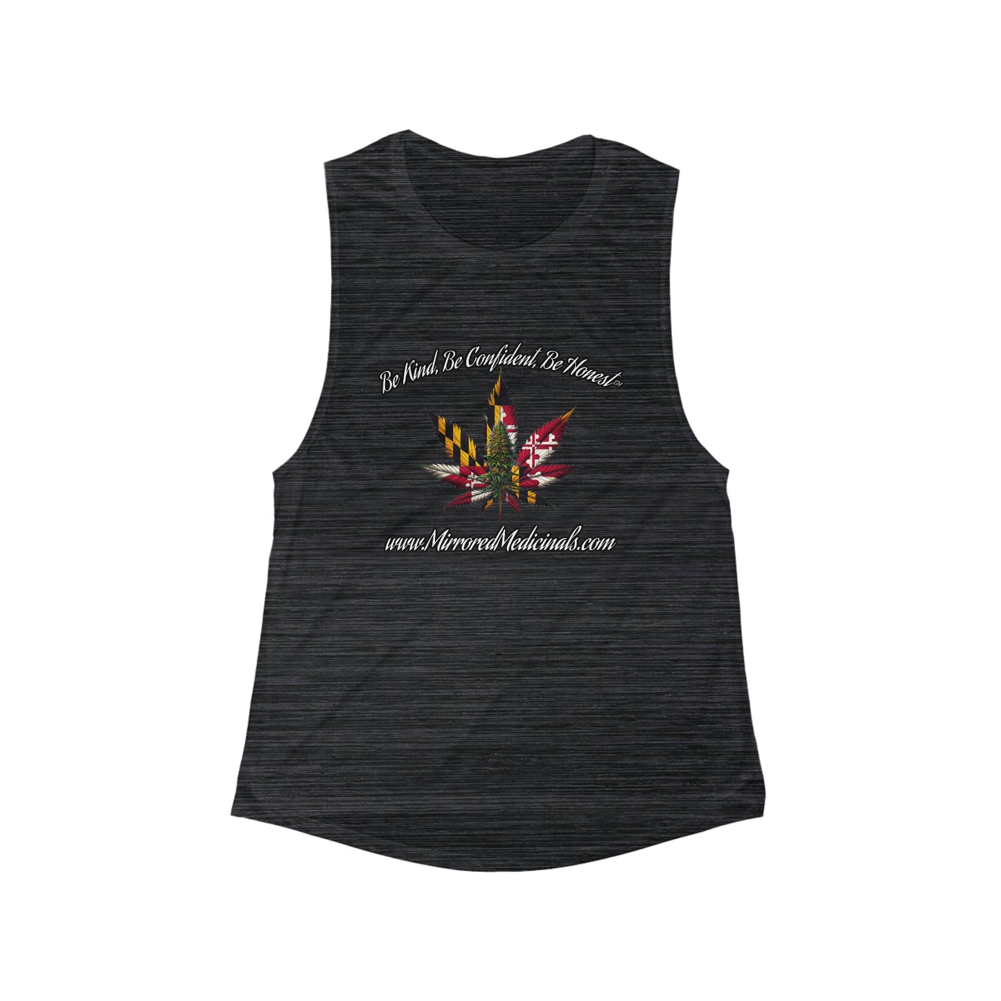 Big Leaf - Women's Flowy Scoop Muscle Tank