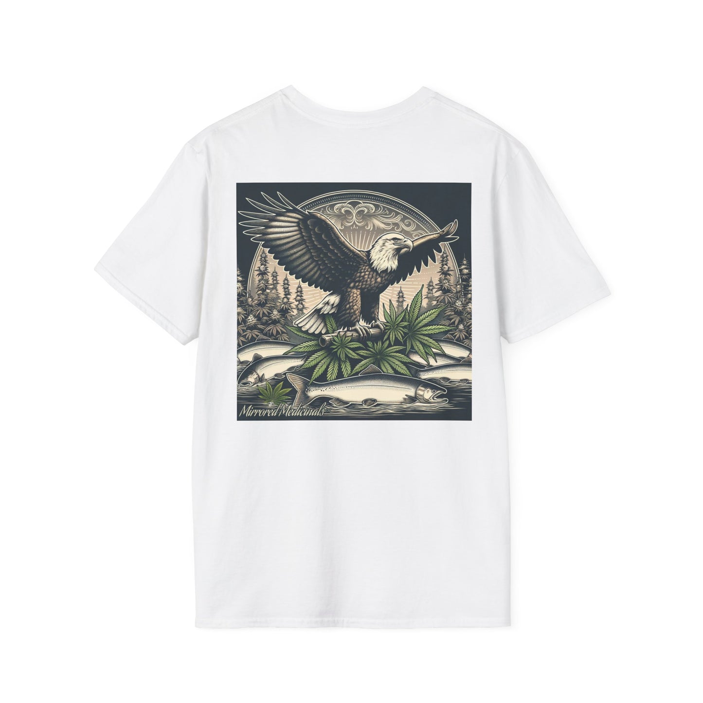 Bald Eagle 1 - Unisex Softstyle T-Shirt