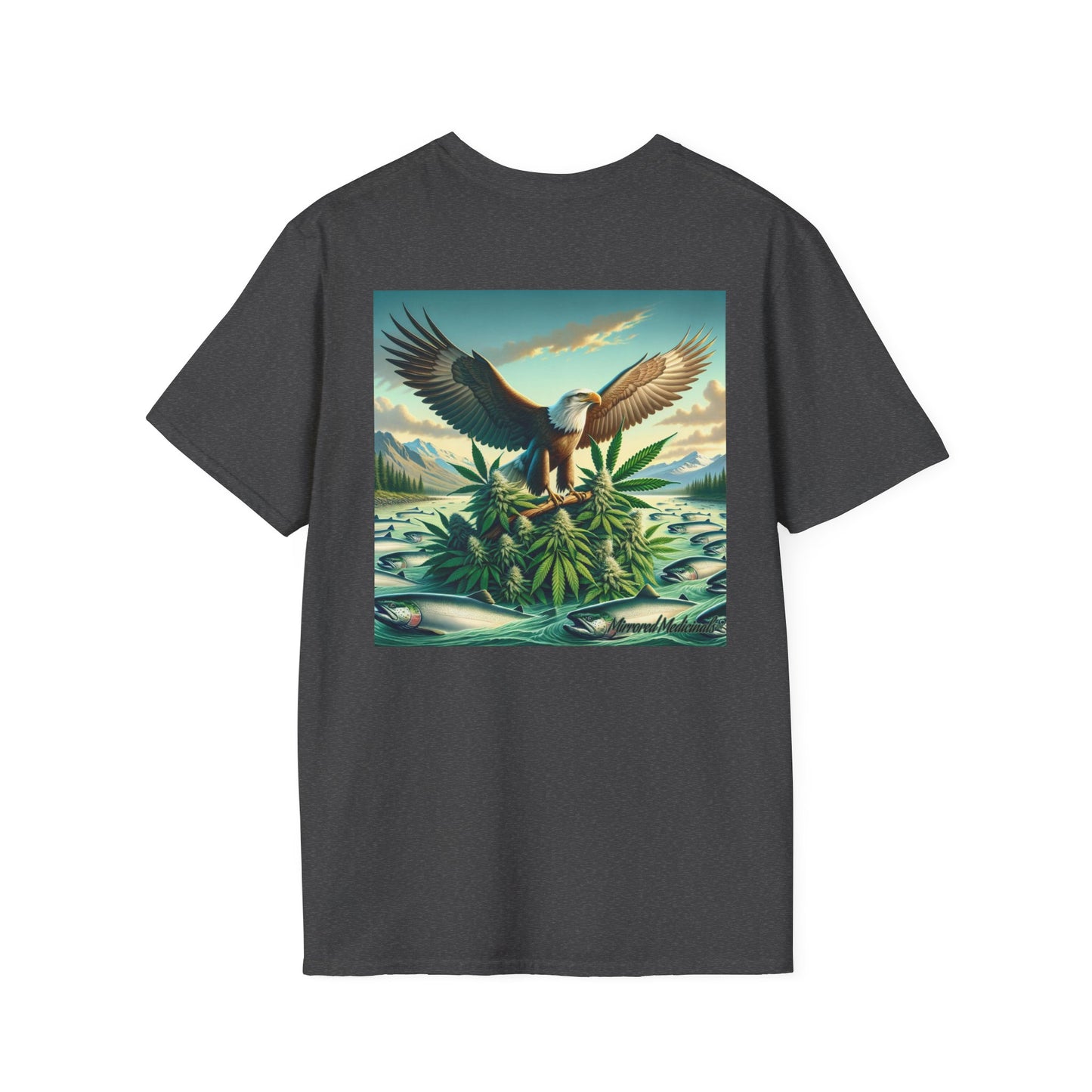 Bald Eagle 2 - Unisex Softstyle T-Shirt