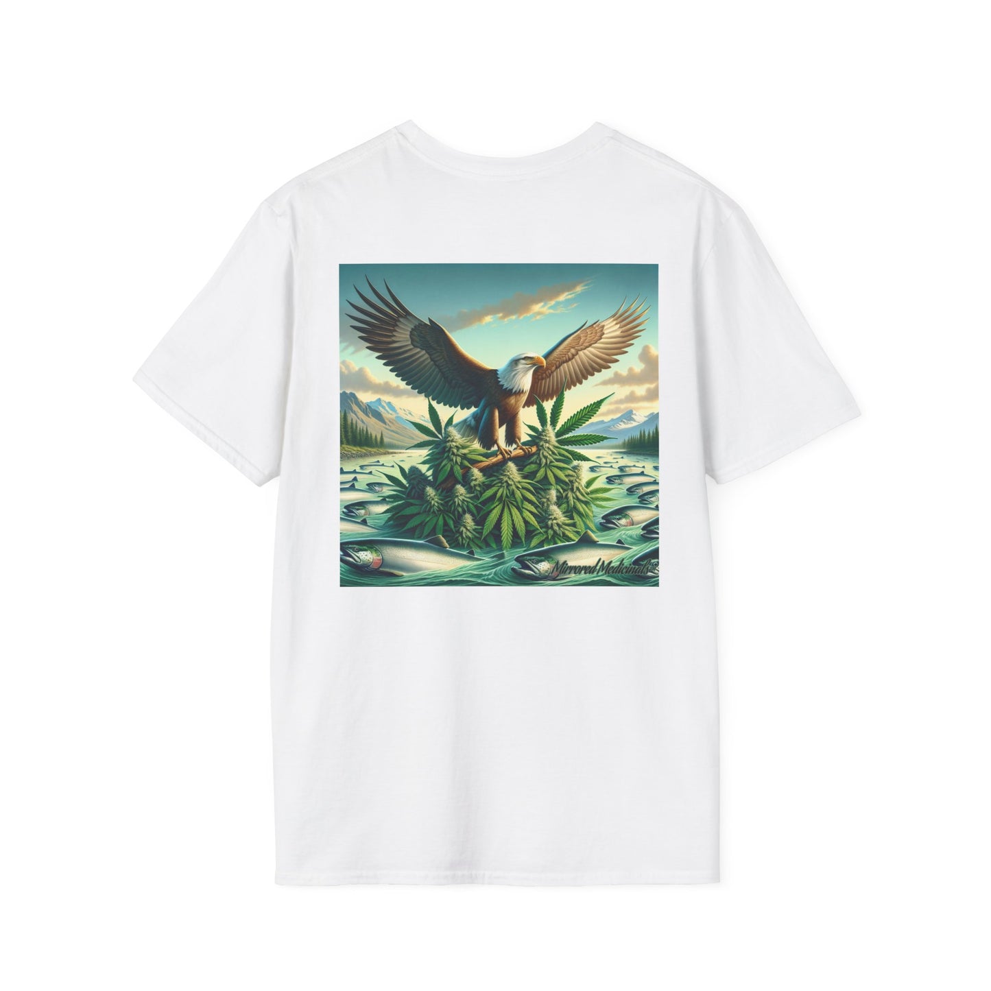 Bald Eagle 2 - Unisex Softstyle T-Shirt