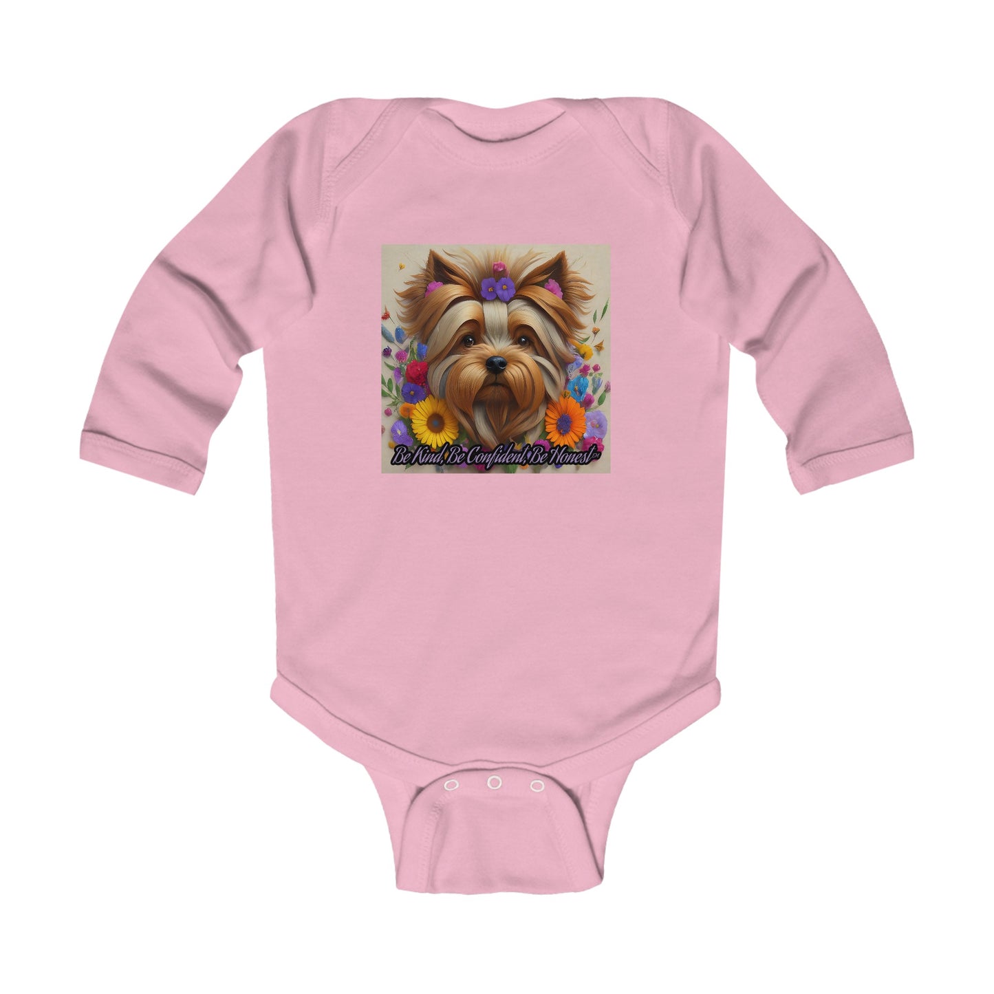 Yorkshire Terrier 2 - Infant Long Sleeve Bodysuit