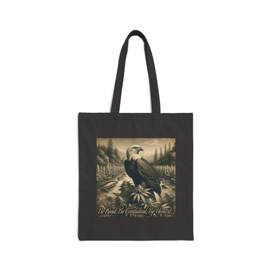 Bald Eagle 4 - Cotton Canvas Tote Bag