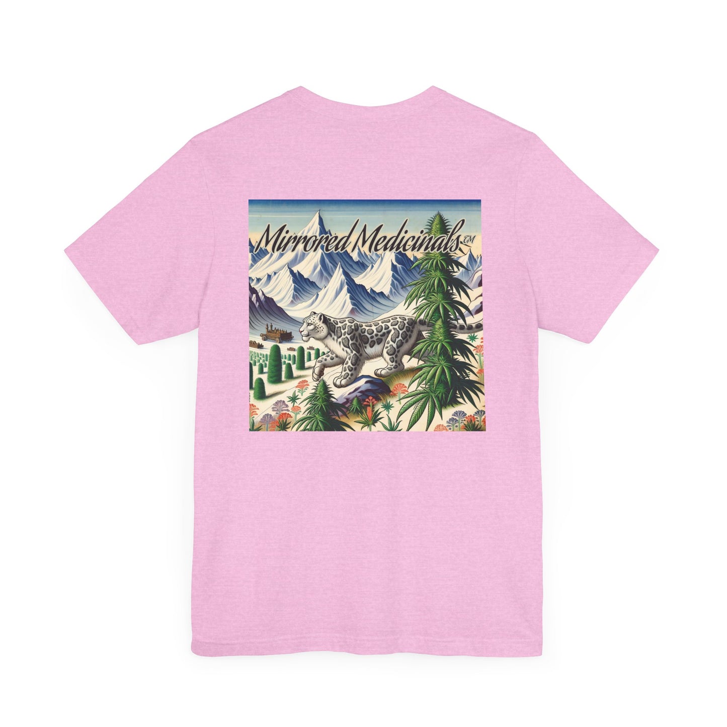 Snow Leopard 1 - Unisex Jersey Short Sleeve Tee