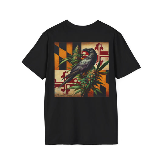 Old Line Raven 1 - Unisex Softstyle T-Shirt