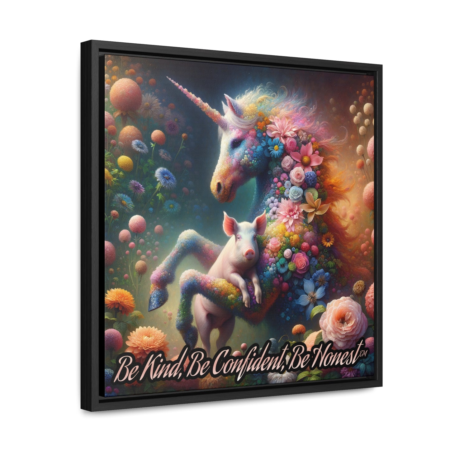 BFF's - Gallery Canvas Wraps, Square Frame