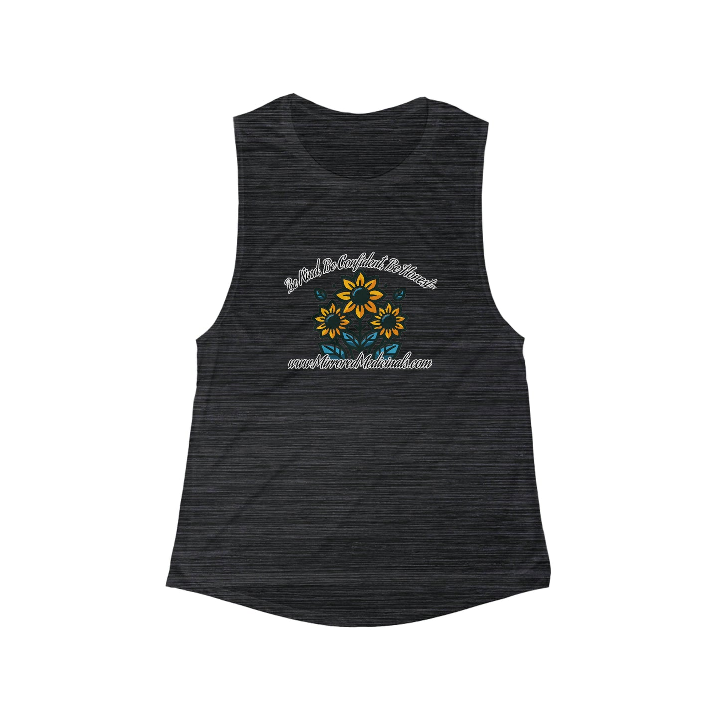 3 Sunnies - Women's Flowy Scoop Muscle Tank