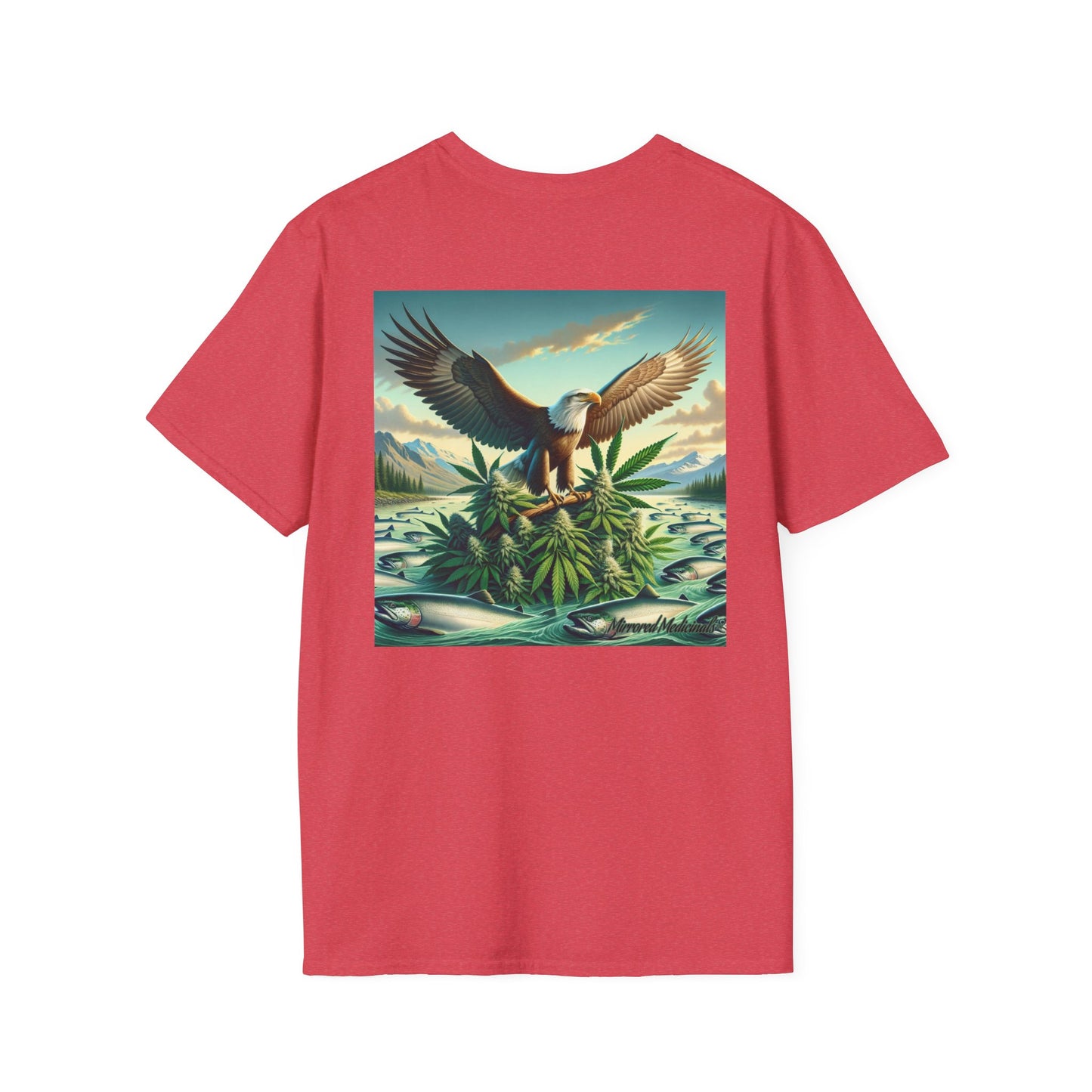 Bald Eagle 2 - Unisex Softstyle T-Shirt