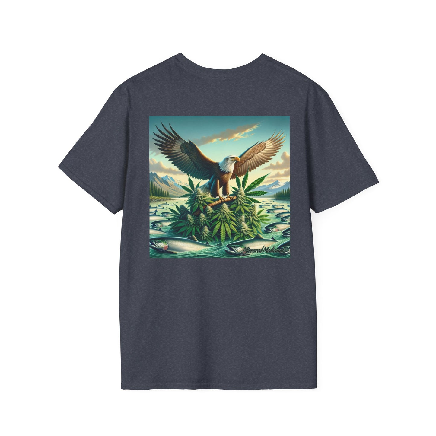 Bald Eagle 2 - Unisex Softstyle T-Shirt