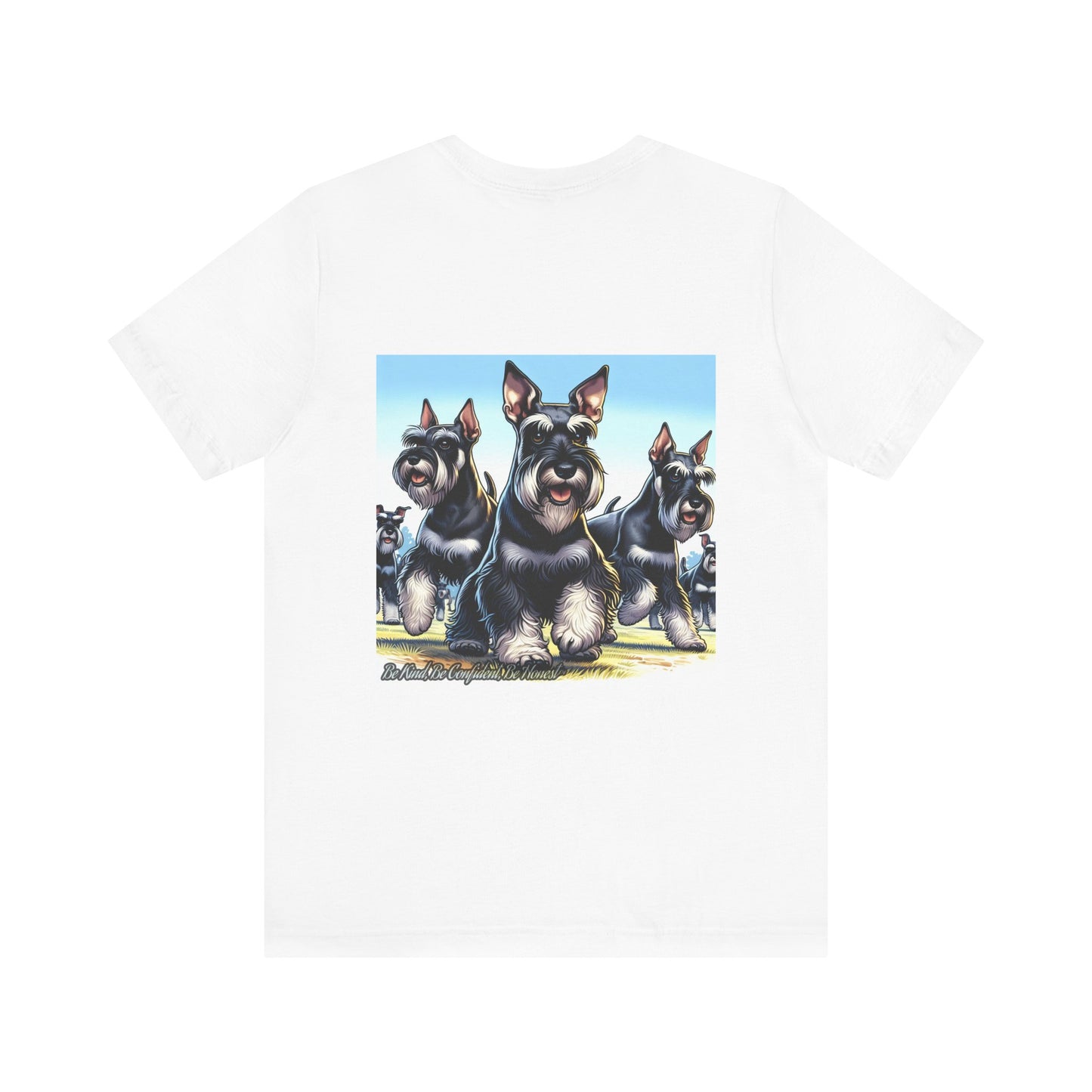 Schnauzer 5 - Unisex Jersey Short Sleeve Tee