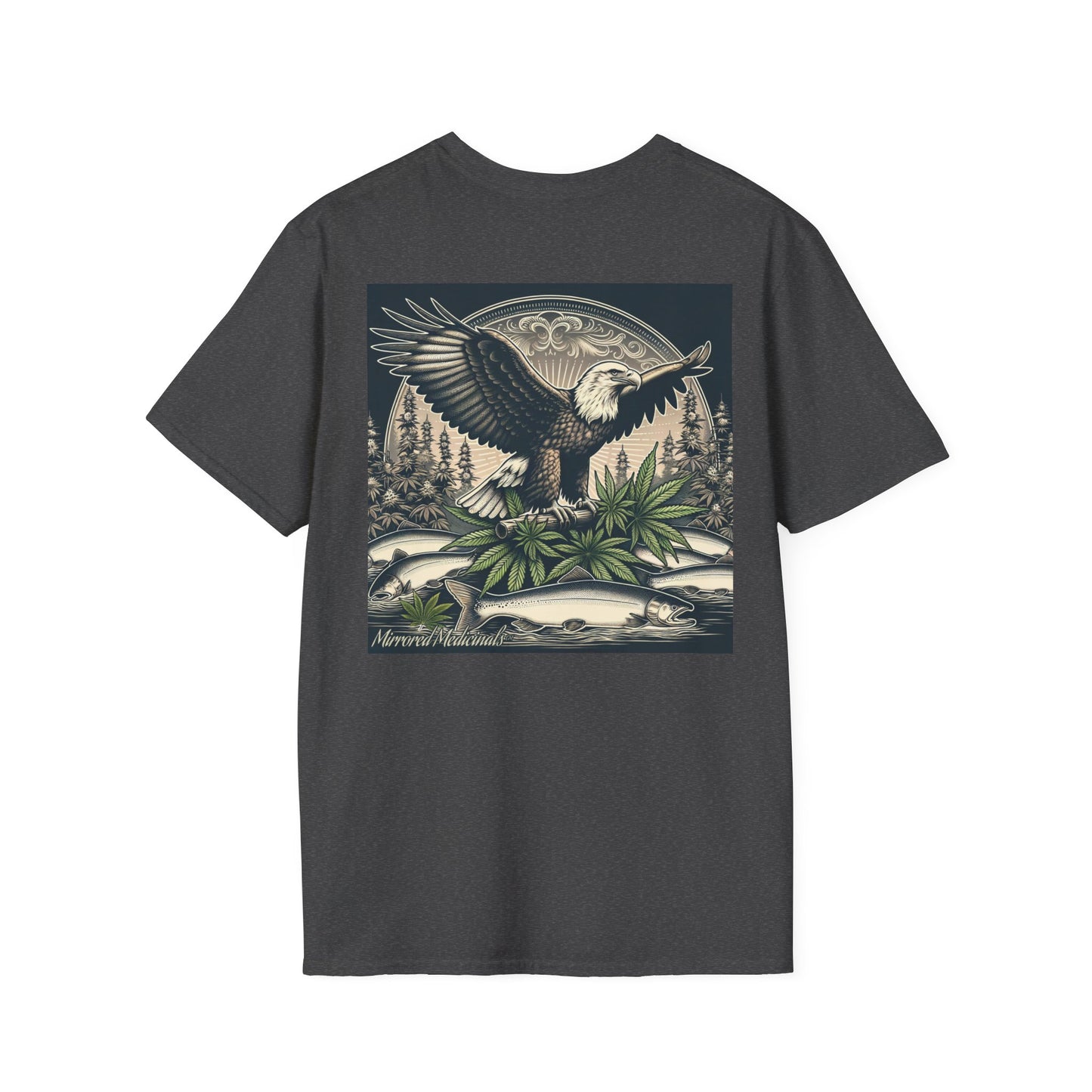 Bald Eagle 1 - Unisex Softstyle T-Shirt