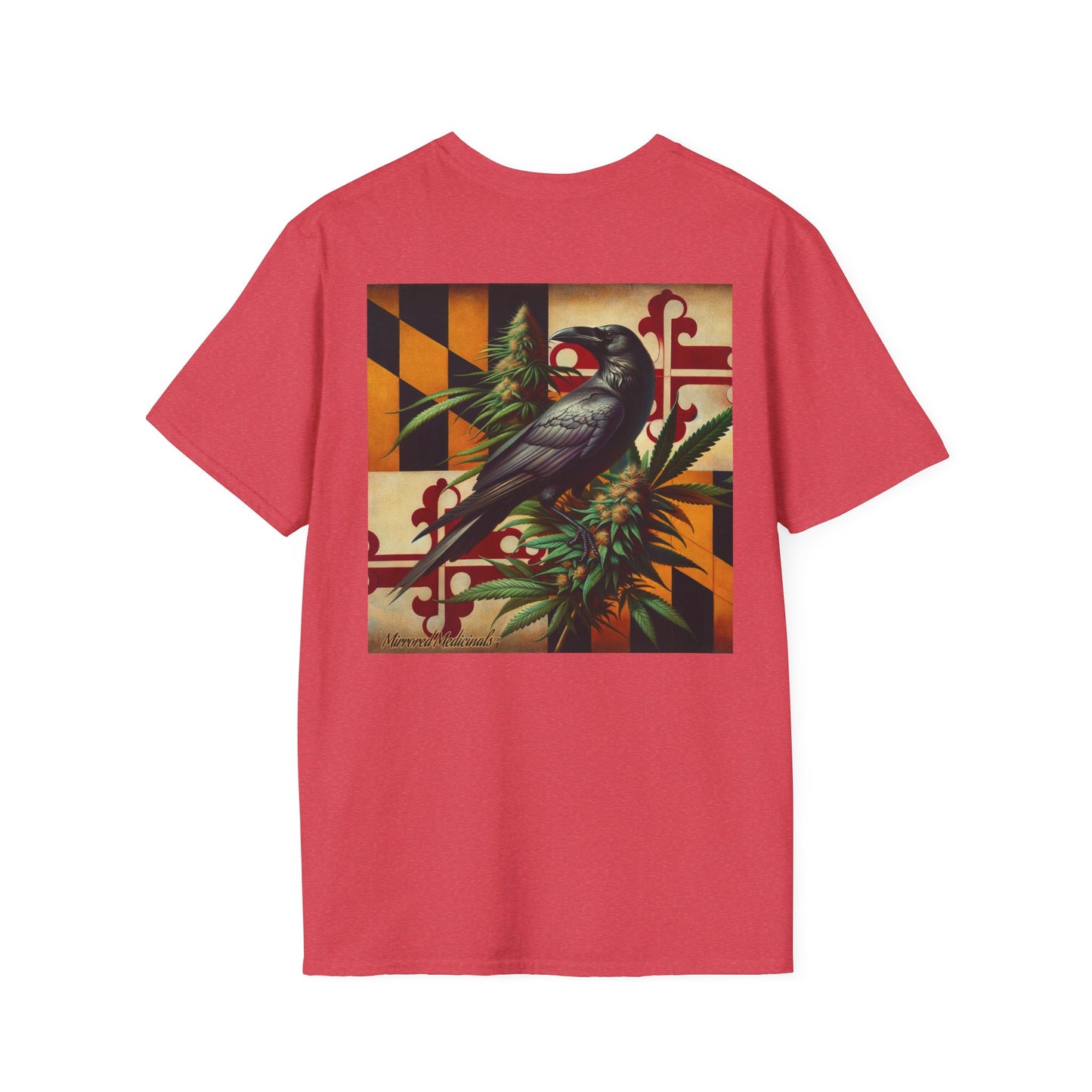 Old Line Raven 1 - Unisex Softstyle T-Shirt