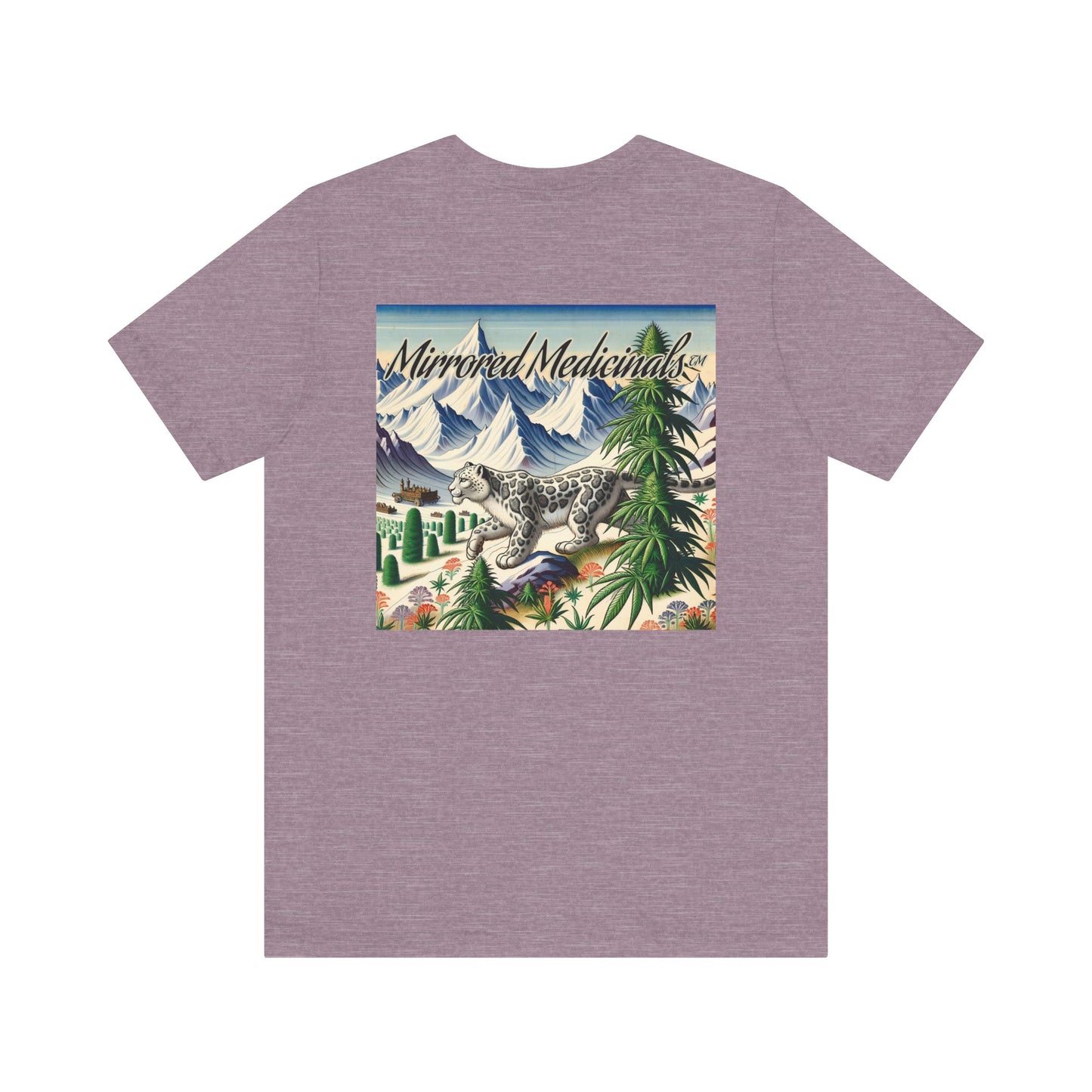 Snow Leopard 1 - Unisex Jersey Short Sleeve Tee