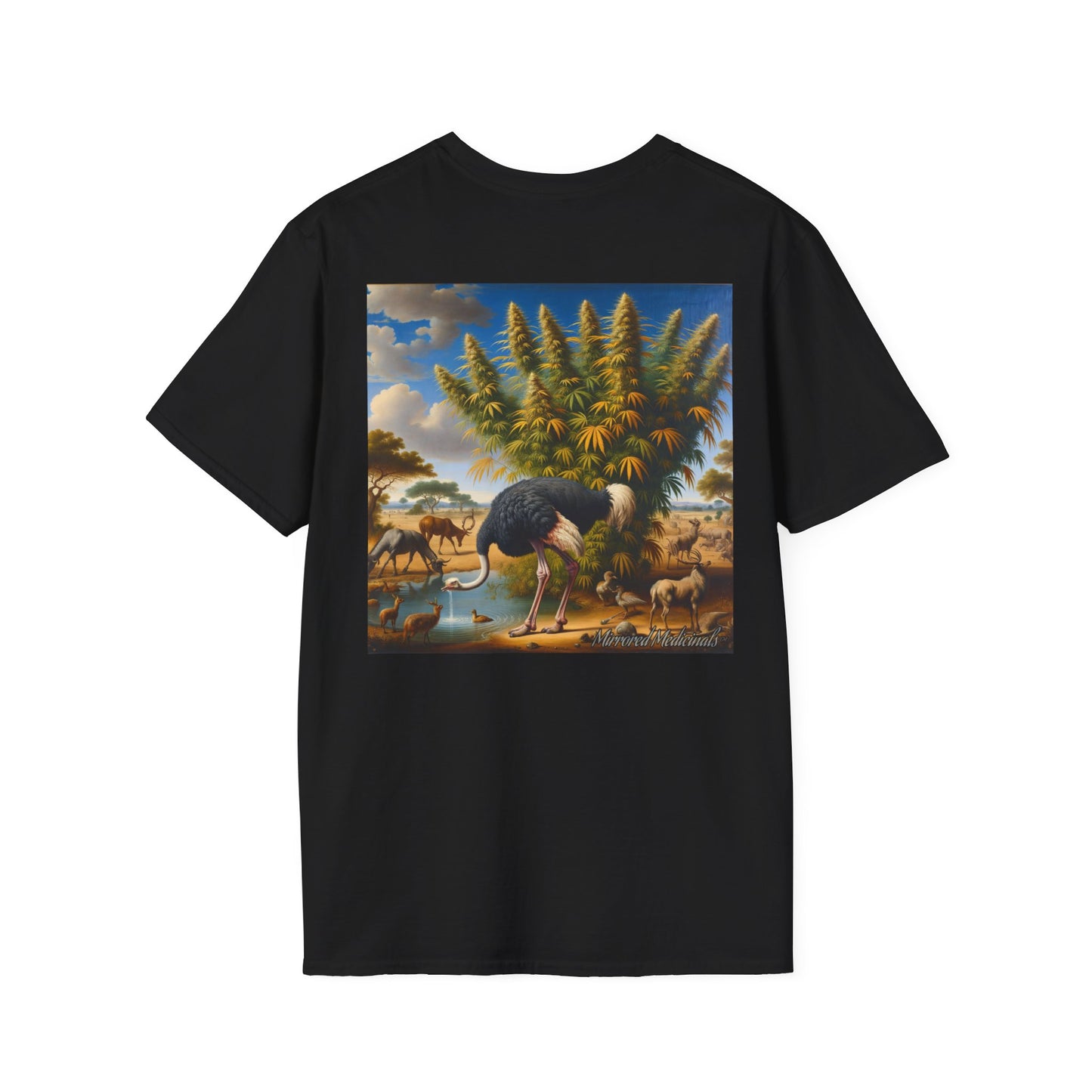 Ostrich 1 - Unisex Softstyle T-Shirt