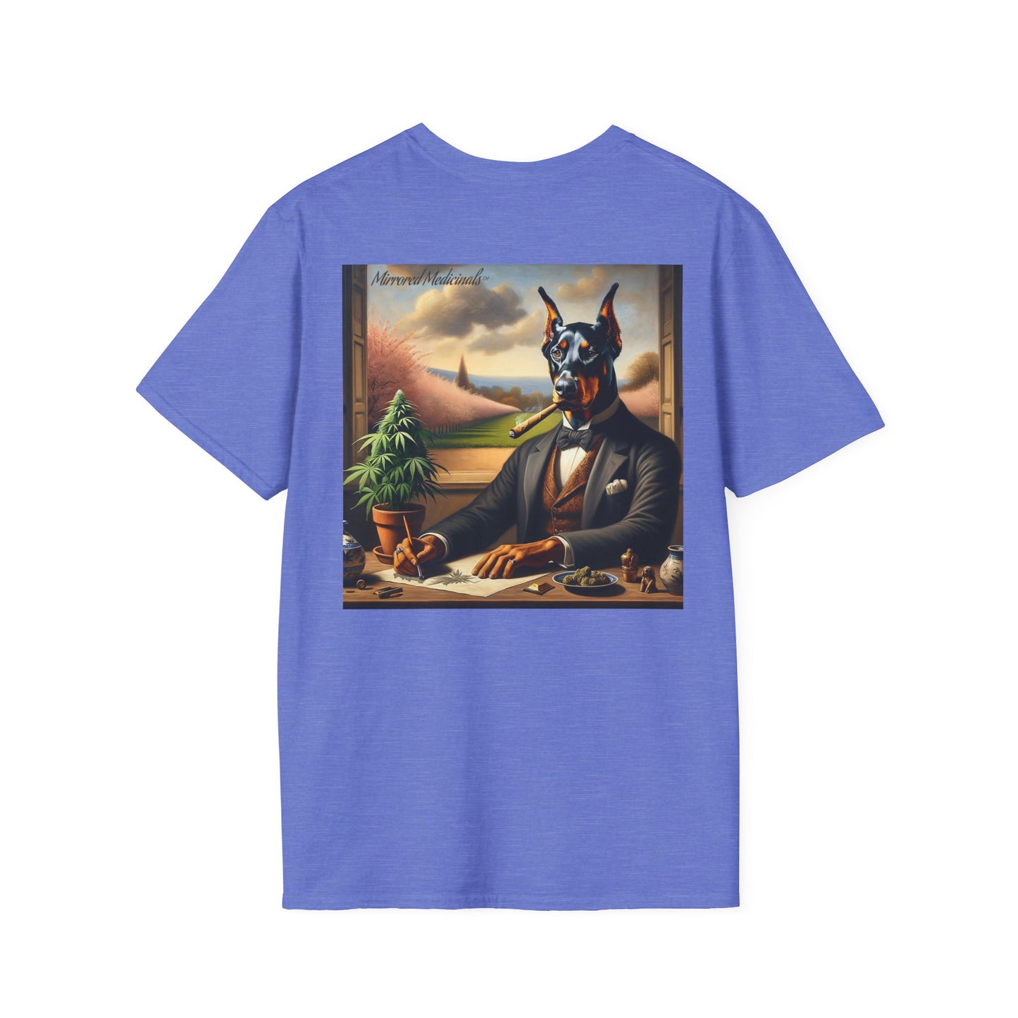 Long Day 8, Doberman - Unisex Softstyle T-Shirt